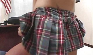 Beautiful teen honey Aubrey Adams receives a sensual plowing