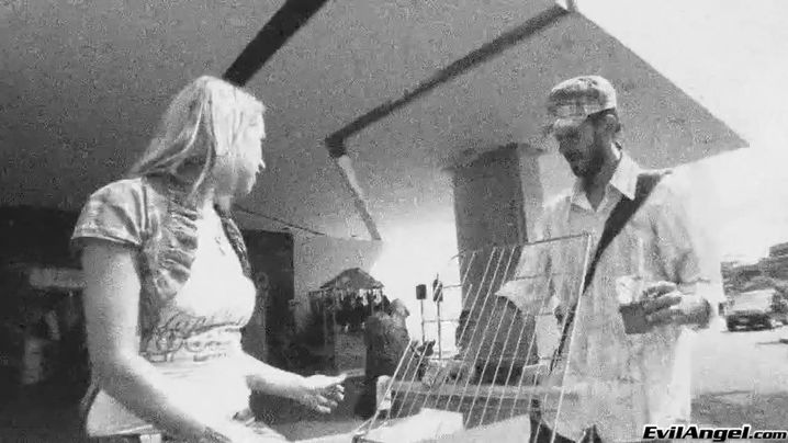 Slender blonde girlfriend Yessica Gold gets boned by her guy